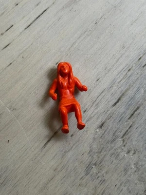 Figura mini de cavernícola Primal Rage Figura de dinosaurio naranja indio parte de accesorio Foto 1 de 2