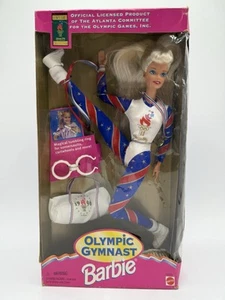 Barbie Olympic Gymnast Doll Mattel Vintage 1996 New - Damaged Box 15123 - Picture 1 of 9