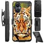 V Holster For OnePlus Nord N20 5G Phone Case kickstand Cover TIGER FULL FACE