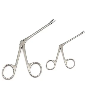2 Hartman Alligator Ear Forceps Serrated 3.5'' And 8" ENT Surgical Instruments - Picture 1 of 4