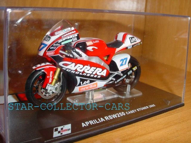 APRILIA RSW250 RSW-250 CASEY STONER 2005 1/24 MOTOGP#27 - Image 1 of 1