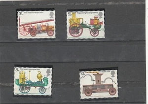 #5908=Great Britain MNH 1974 fire engines set of 4 - Picture 1 of 1