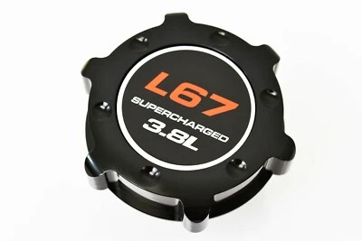 КРЫШКА МАСЛОЗАЛИВНОЙ ГОРЛОВИНЫ ДВИГАТЕЛЯ BUICK PARK AVENUE ULTRA С НАДДУВОМ L67 ЧЕРНАЯ - Изображение 1 из 3