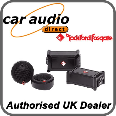 ROCKFORD FOSGATE P1T-S 120 Watt 1" Car Audio Stereo Component Tweeters Pair - Image 1 of 2