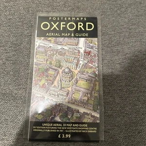 Oxford Aerial Map Guide by Nick Gibbard 2017 Edition Westgate Shopping Centre - Picture 1 of 8