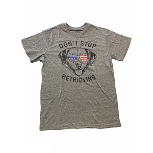 STATE OF MINE Men's Short Sleeve Graphic Tee in Mid Grey Heather, M - Picture 1 of 2
