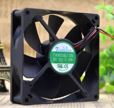 1PCS New TIAN XUAN cooling fan TX9025L12S 12V 0.16A 9CM 9025 90MM 2pin - Image 1 of 4