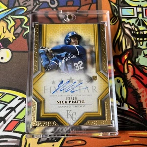 ⚾️ RARE! 2023 TOPPS FIVE STAR NICK PRATTO Rookie On Card Auto GOLD /10 🔥🔥🥵 - Picture 1 of 2