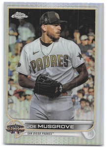 2022 Topps Chrome Update All Star Game Refractor Joe Musgrove - Picture 1 of 2