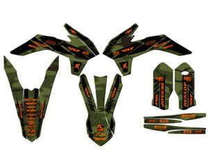 XCF-W APACHE 2016 Green Senge kit de gráficos compatible con KTM - Imagen 1 de 10
