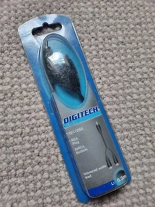 DigiTech Audio Lead WA7056 - RCA Plug To 2 X RCA Sockets 0.3 M New In Package - Picture 1 of 5