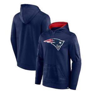 Men's New England Patriots Fanatics Branded On The Ball Pullover Hoodie Coat