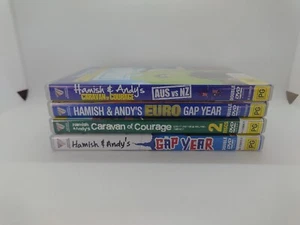 HAMISH & ANDY x4 AUS VS NZ / GAP YEAR / EURO GAP YEAR / CARAVAN OF COURAGE DVD - Picture 1 of 24