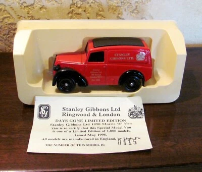 Modelo Lledo STANLEY Gibbons Ltd 1950 Morris "Z" Van - Limited Edición - Imagen 1 de 4