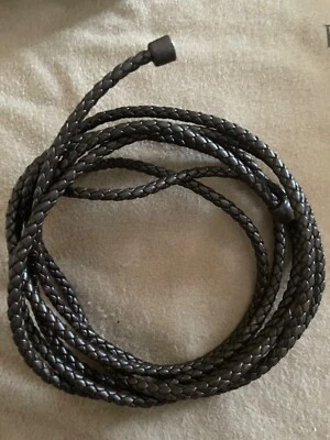 Cinturón Bottega Veneta Intrecciato Cuero Marrón Foto 1 de 4