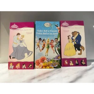 3 Disney Cricut Cartridge Sets Tinker Bell, Beauty & Beast, Cinderella - Bild 1 von 7
