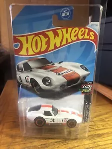 2024 Hot Wheels WALGREENS #122 HW Race Day 5/10 SHELBY COBRA DAYTONA COUPE White - Picture 1 of 4