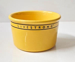 Chantal Livestrong Yellow Ramekin Round Stoneware 1 cup L93-RM08 - 2006 - Picture 1 of 3