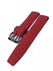 Tropical Rouge en Silicone & Boucle SEiKo souple Silicone 22mm hommes Plonger - Foto 1 di 6