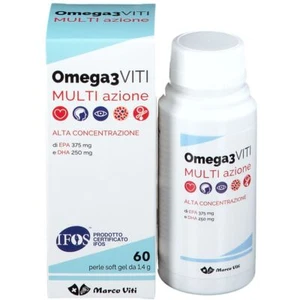 Omega 3 Viti Cardio Integratore Circolazione 60 Perle - Foto 1 di 1