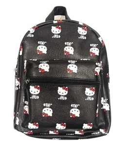 Sanrio Hello Kitty Mini Backpack 10"  Faux Leather NWT - Picture 1 of 5