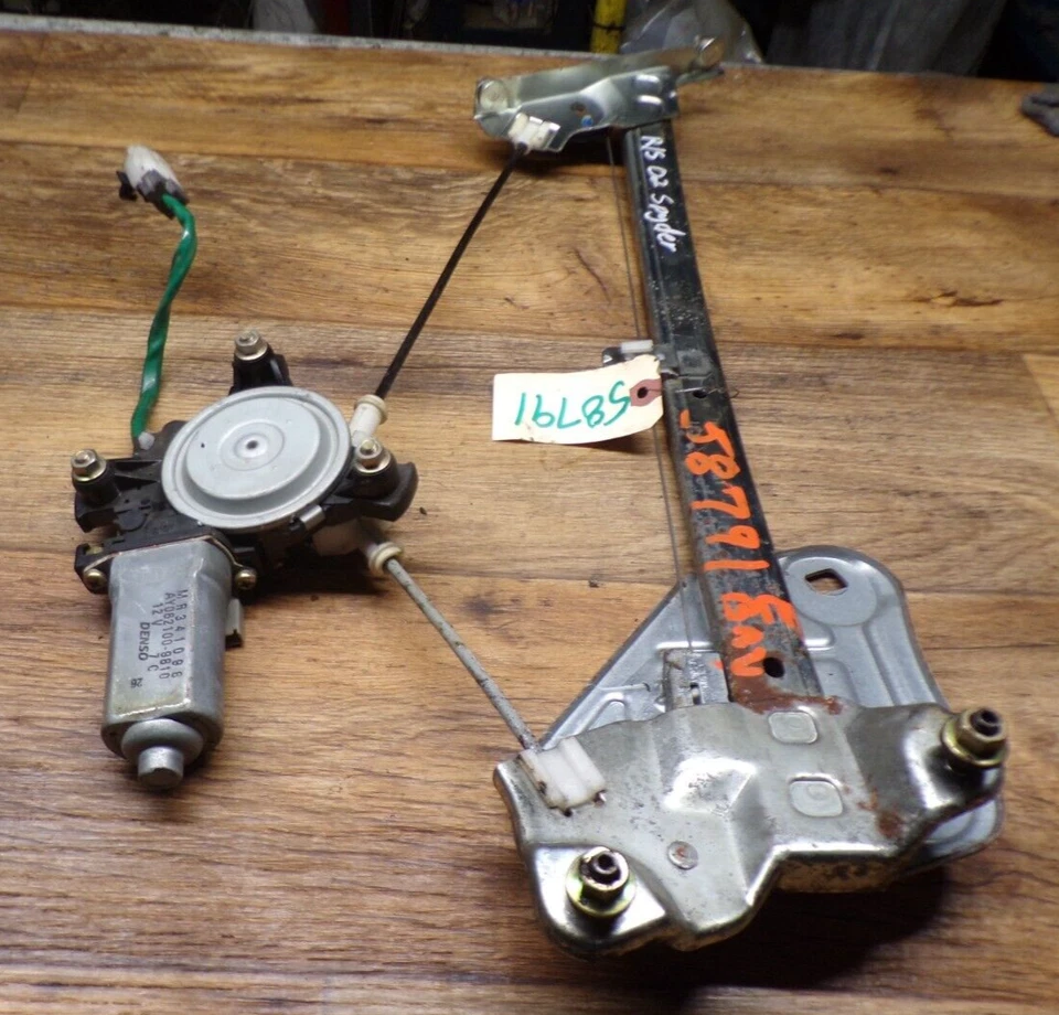 00-05 REGULADOR VENTANA PUERTA DELANTERA DERECHA ECLIPSE 01-05 SEBRING STRATUS CON MOTOR Foto 1 de 4