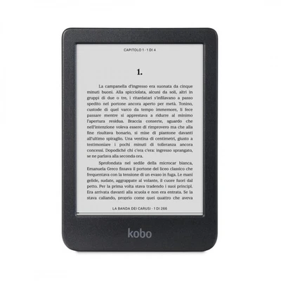 Rakuten Kobo Clara BW lettore e-book Touch screen 16 GB Wi-Fi Nero - Immagine 1 di 4