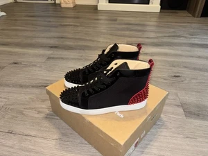 Christian Louboutin Louis Spikes Sneakers 43 US 10 - Picture 1 of 9