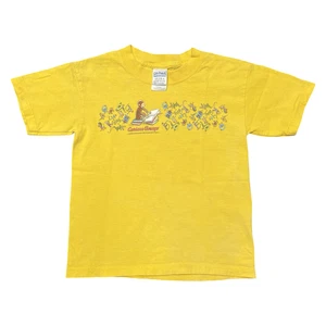 Curious George Shirt Youth Small Gildan Ultra Cotton Book Monkey Reading Tee - Picture 1 of 8