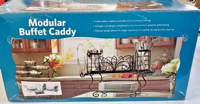 Модульный буфет вмещает тарелки, посуду, салфетки - Изображение 1 из 4