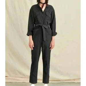 Alex Mill Jumpsuit Cotton Twill Expedition Damen Schwarz (Medium) Utility Freizeit - Bild 1 von 9