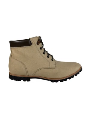 Woolrich Boots Mens 6 Chukka Ankle Booties Beige Lace Up Round Toe - Image 1 of 4