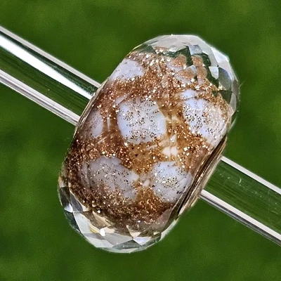 Trollbeads ✨ Mosaico de marea dorado facetado único evento abalorio Foto 1 de 4