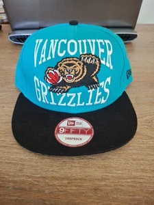 VANCOUVER GRIZZLIES Basketball Snapback Hat Cap New Era 9Fifty NWOT - Picture 1 of 5