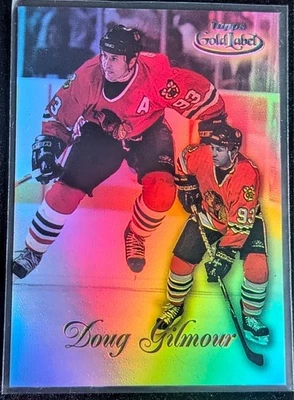 Topps Gold Label Clase 1 1998-99 negro #64 Doug Gilmour Chicago Blackhawks Foto 1 de 2