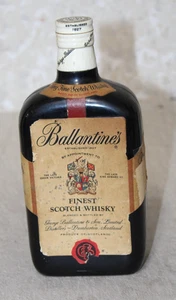 Vintage Ballantine's Scotch Whiskey Bottle Transistor Radio RARE NOT WORKING - Picture 1 of 8