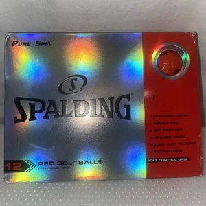 NEW Spalding Pure Spin Golf Balls - Choose Color & Quantity! - Picture 1 of 4