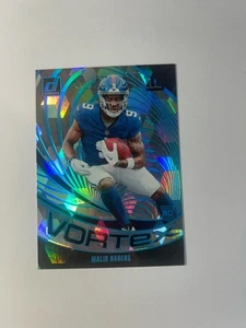 2024 Panini Donruss - Vortex Malik Nabers #VOR-MNA Cubic /50 (RC) Case Hit SSP - Picture 1 of 2