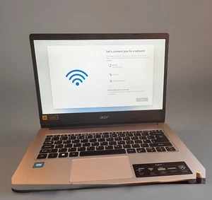 Ordinateur portable Acer Aspire 1 A114-33 14 pouces N20Q1 64 Go HDD 4 Go RAM TRÈS BON ÉTAT - Photo 1/7