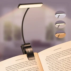 Gritin 19 Led Rechargeable Book Light For Reading In Bed With Memory F - Picture 1 of 8