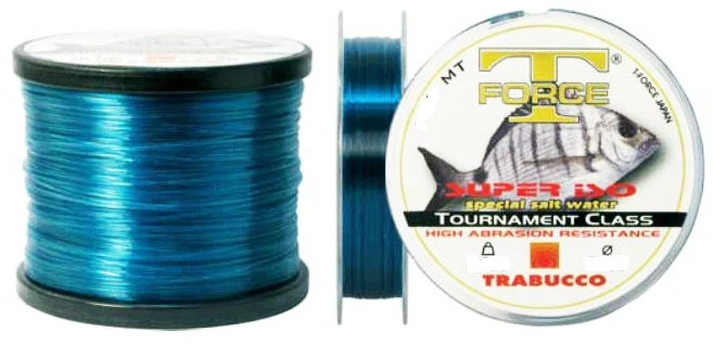 MONOFILO PESCA SUPER ISO 150 MT TRABUCCO FILO T FORCE MULINELLO MARE LINE SURF - Immagine 1 di 1