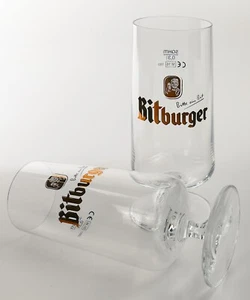 2 x Bitburger Pils Glas "Bitte ein Bit" Biergläser 0,3l Tulpe Pokal Gläser 8383 - Bild 1 von 6