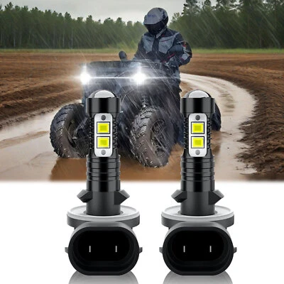 For Polaris Ranger XP 500 700 800 900 1000 2007-2018 ATV UTV LED Headlight Bulbs - Imagem 1 de 4
