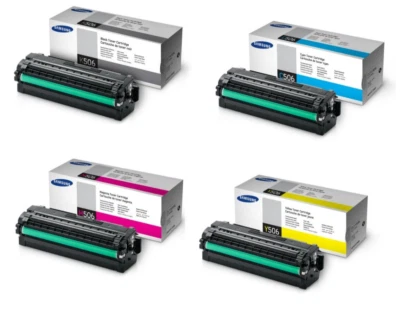 Original Samsung Toner CLT-506L schwarz cyan magenta gelb CLP-680 CLX-6260 - Bild 1 von 4