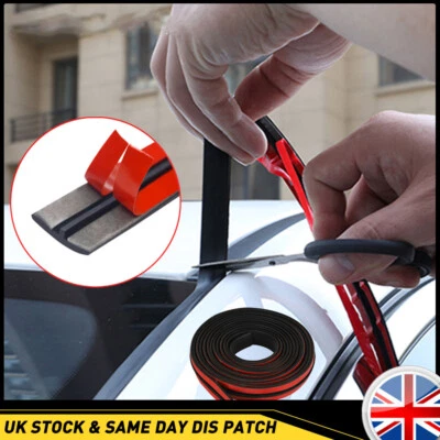 10ft Seal Strip Trim For Car Front Rear Windshield Sunroof Weatherstrip Rubber - Image 1 of 4