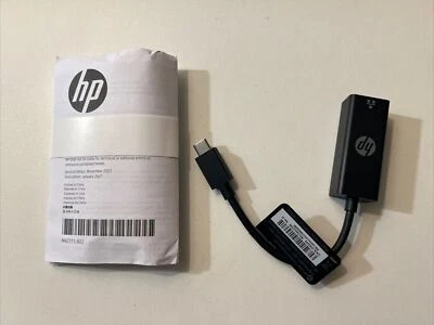 HP: USB-C to RJ45 Ethernet Network Adapter - Image 1 of 2