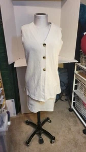 Express White matching Blouse and skirt - Picture 1 of 5