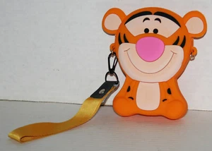 Disney Winnie The Pooh Tigger Silicone Zipper Crossbody Bag w/ Strap - Picture 1 of 2