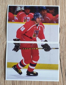 Jaromir Jagr - Czech stickers - Team Czech republic NAGANO 1998