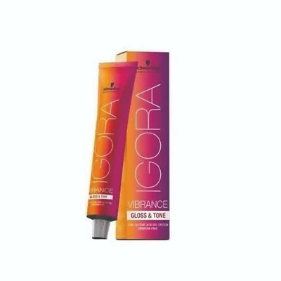 Schwarzkopf Igora Vibrance Gloss & Tone Hair Dye 60ml Tubes BNIB SEALED  - image 1 of 2